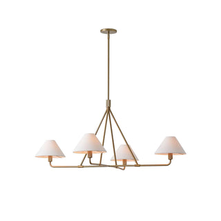 Ornuvyh Ancien Industriel Métal Tissu Lustre
