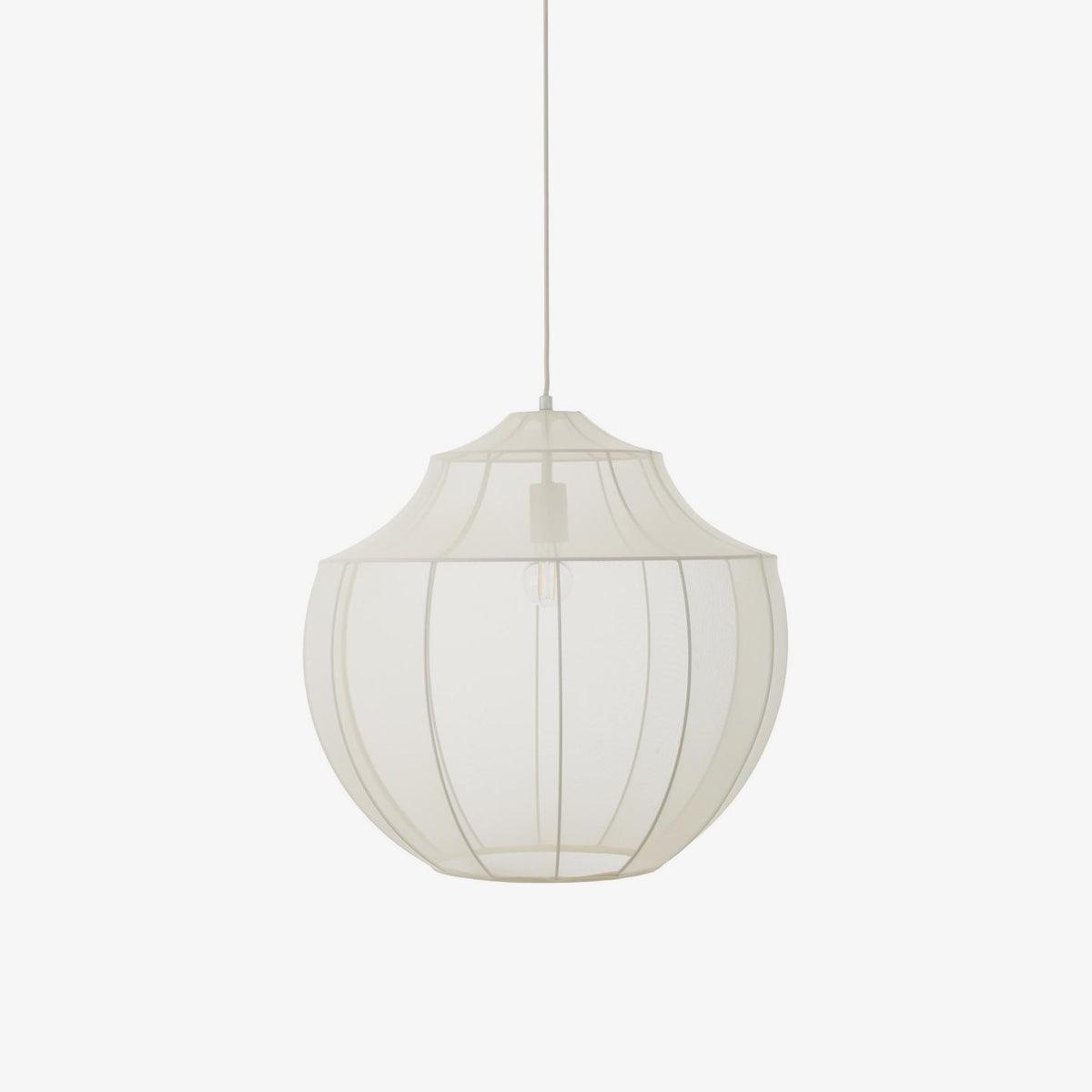Elveline Lampe Suspension en Tissu Maille d'Élégance Premium