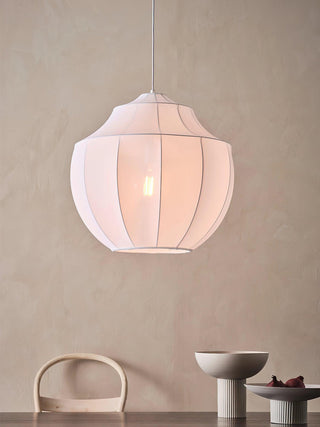 Eraeyra Lampe Suspension en Tissu Maille d'Élégance Premium