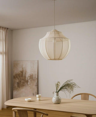 Eraeyra Lampe Suspension en Tissu Maille d'Élégance Premium