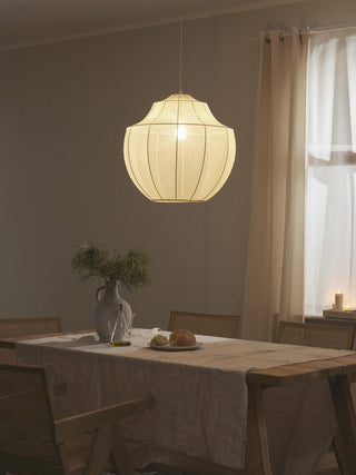 Eraeyra Lampe Suspension en Tissu Maille d'Élégance Premium
