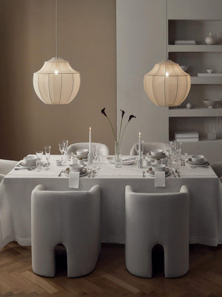 Eraeyra Lampe Suspension en Tissu Maille d'Élégance Premium