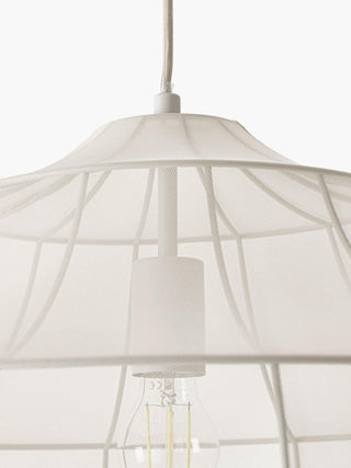 Eraeyra Lampe Suspension en Tissu Maille d'Élégance Premium
