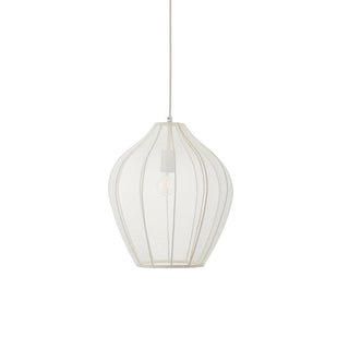Eraeyra Lampe Suspension en Tissu Maille d'Élégance Premium