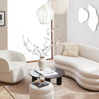 Eraeyra Lampe Suspension en Tissu Maille d'Élégance Premium