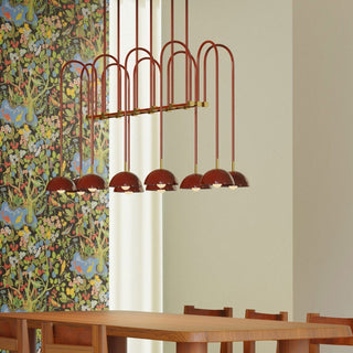 Blikuvyh Ancien Industriel Atelier Laiton Métal Lustre