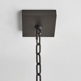 Xenuvyu Minimaliste Industriel Métal Lanterne Suspension