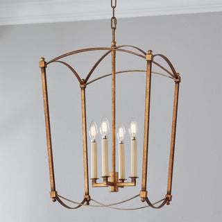 Xenuvyu Minimaliste Industriel Métal Lanterne Suspension