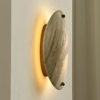 Yrvuvyu Moderne Minimaliste Albâtre Marbre Applique Murale