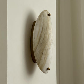 Yrvuvyu Moderne Minimaliste Albâtre Marbre Applique Murale