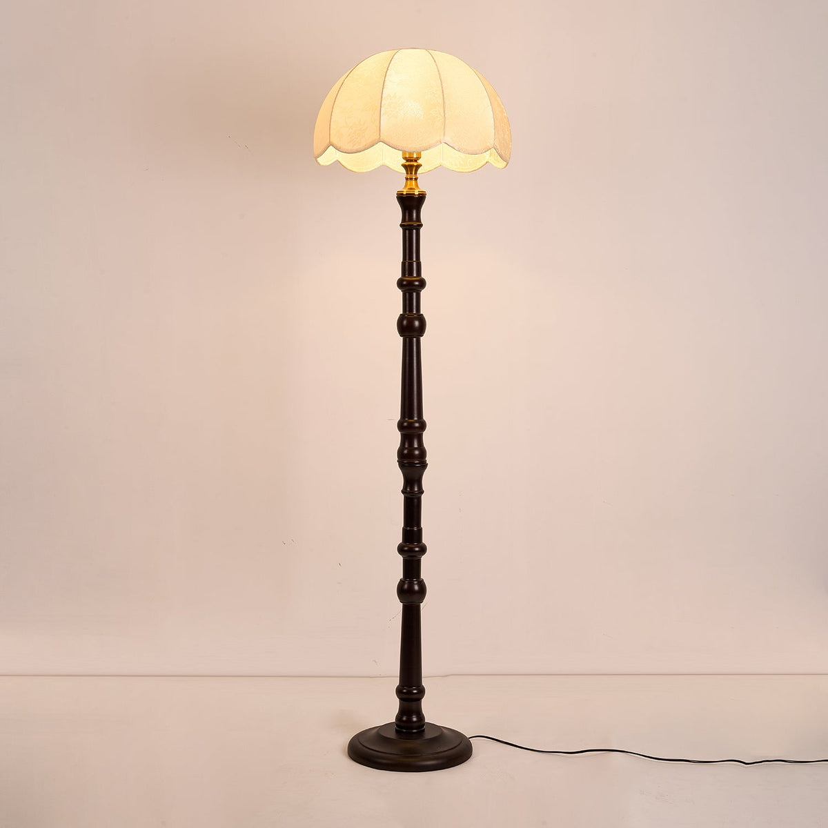 Maverick Lampadaire Vintage en Bois