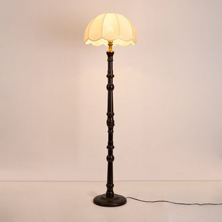 Maverick Lampadaire Vintage en Bois