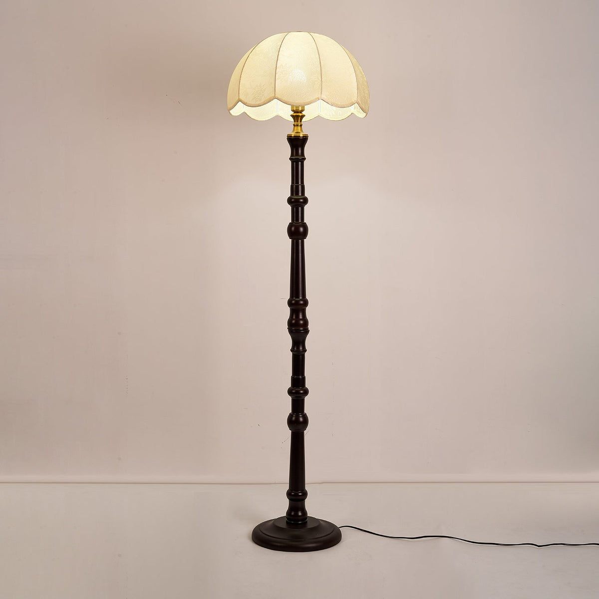 Maverick Lampadaire Vintage en Bois