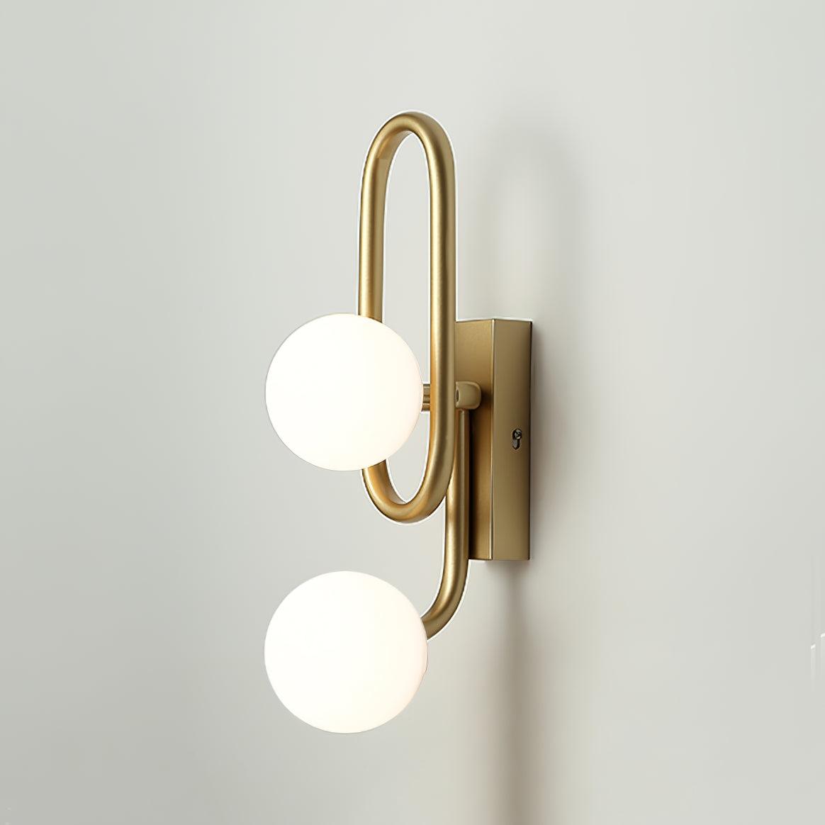 Alphaia Applique Murale Verre Moderne Minimaliste
