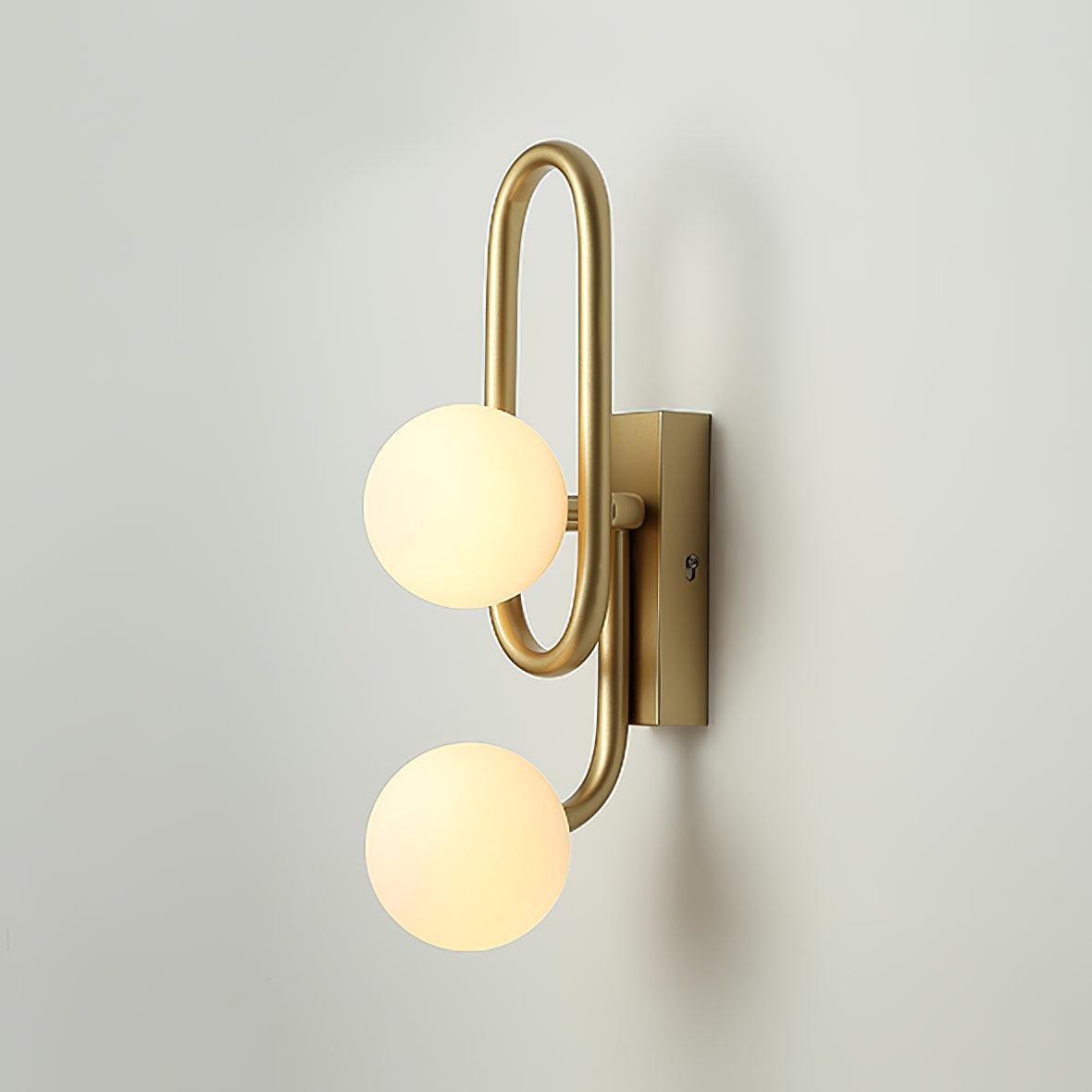Alphaia Applique Murale Verre Moderne Minimaliste
