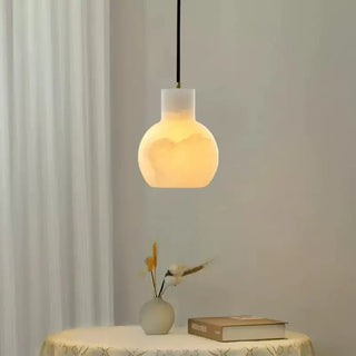 Bell Jar Alabaster Cluster Chandelier-Neutral Decor