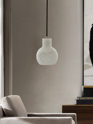 Bell Jar Alabaster Cluster Chandelier-Neutral Decor