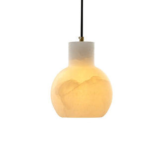 Bell Jar Alabaster Cluster Chandelier-Neutral Decor