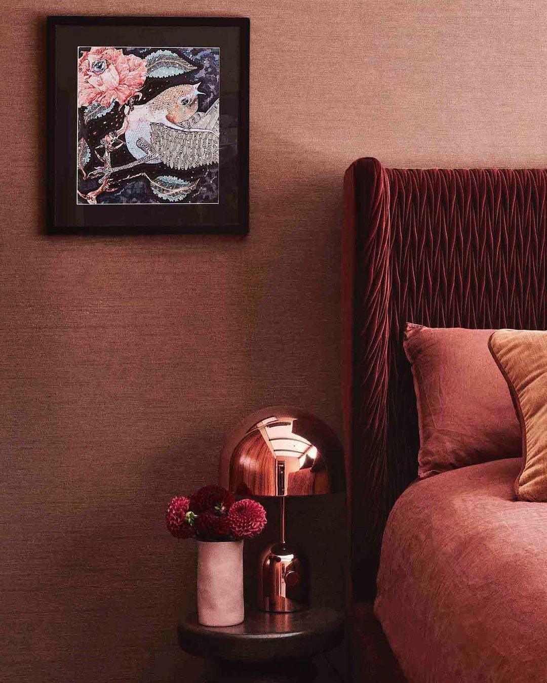 Ames Lampe de Table de Luxe en Forme de Cloche