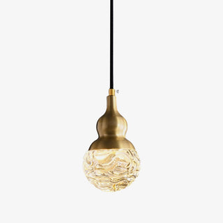 Tavirace Suspension Glam en Laiton et Verre