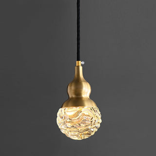 Tavirace Suspension Glam en Laiton et Verre