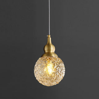 Tavirace Suspension Glam en Laiton et Verre