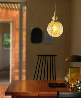 Tavirace Suspension Glam en Laiton et Verre