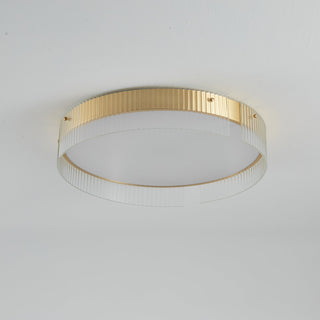 Ovenaris Plafonnier Minimaliste en Laiton