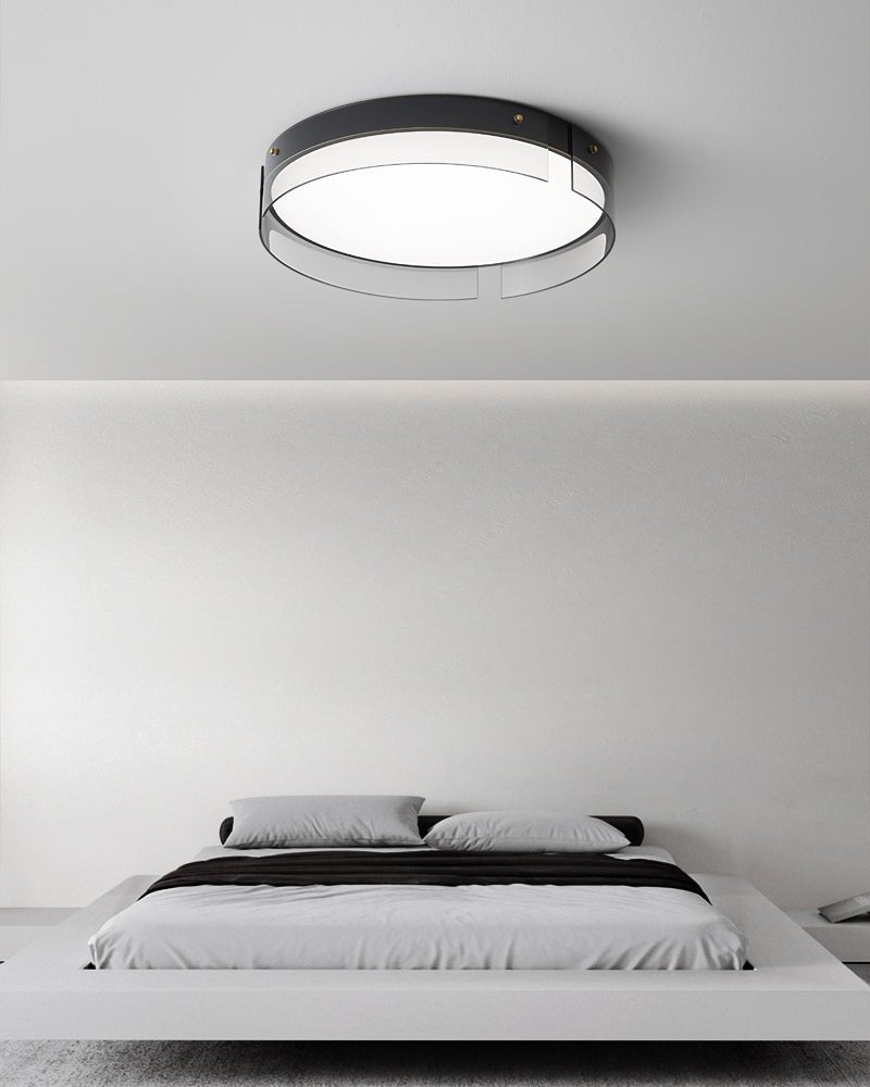 Roselise Plafonnier Minimaliste en Laiton