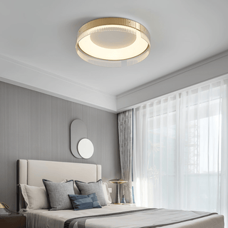 Ovenaris Plafonnier Minimaliste en Laiton