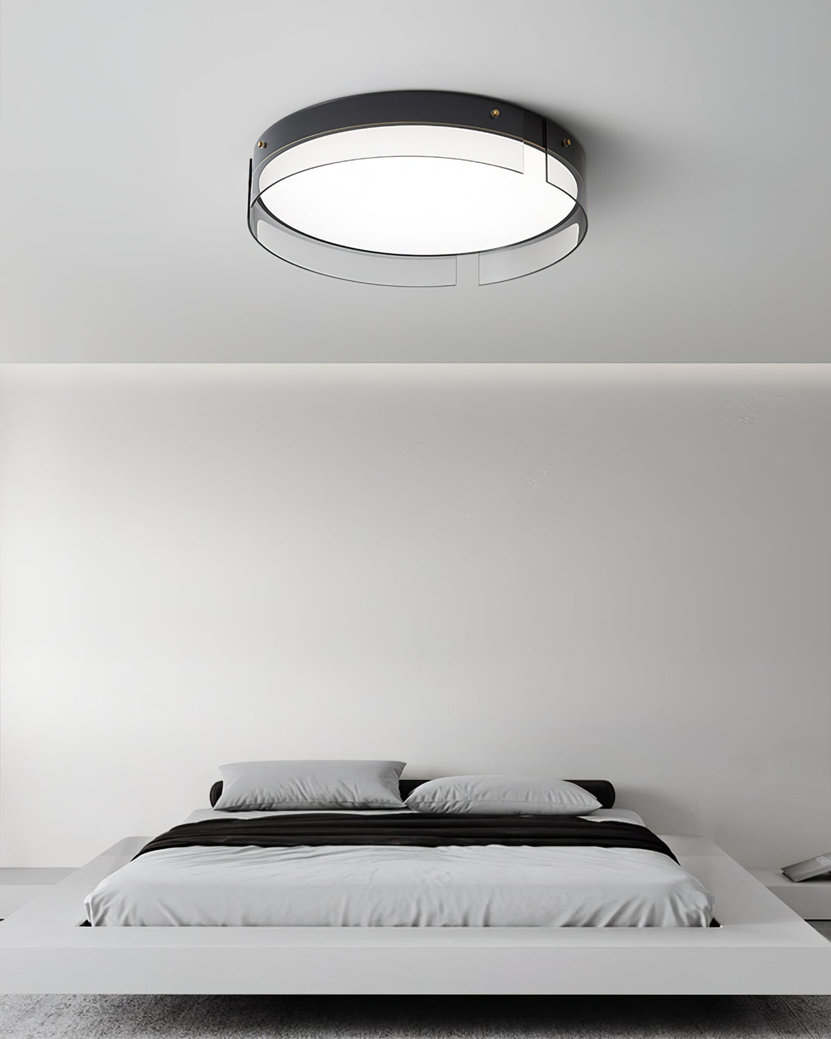 Roselise Plafonnier Minimaliste en Laiton