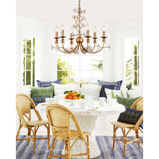 Ornuvyu Postmodern Luxe Clair Métal Cristal Lustre