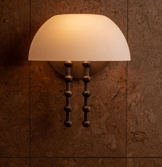 Bellini Alabaster Sconce-Neutral Decor