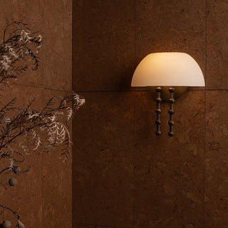 Bellini Alabaster Sconce-Neutral Decor