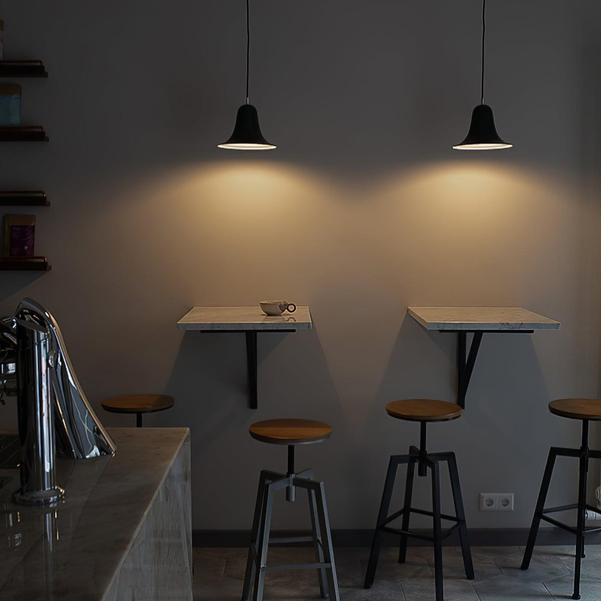 Nevin Minimalist Bell Shade Pendant Light-Neutral Decor