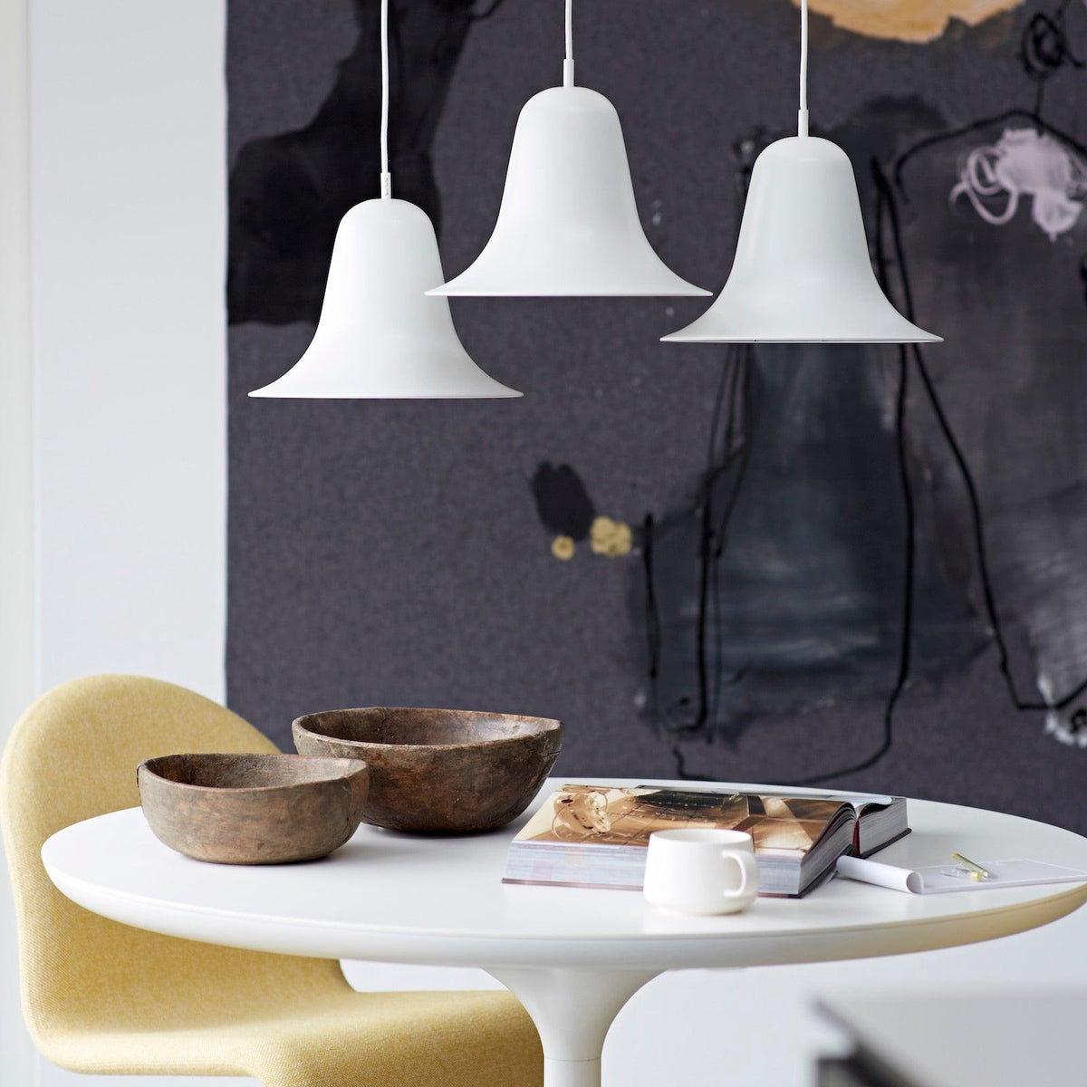 Nevin Minimalist Bell Shade Pendant Light-Neutral Decor