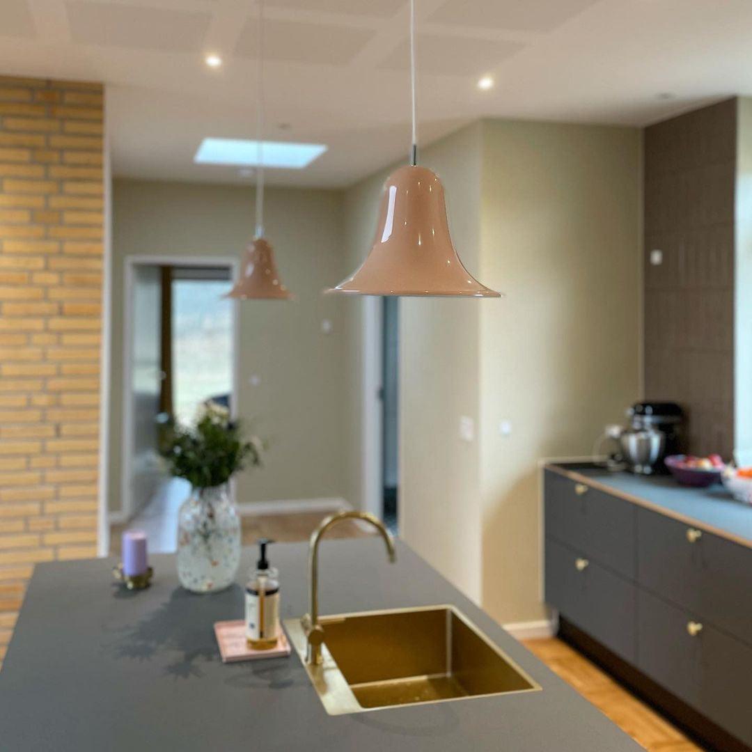 Nevin Minimalist Bell Shade Pendant Light-Neutral Decor