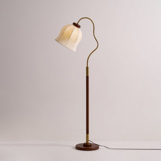Elveielle Lampadaire en Bois Classique