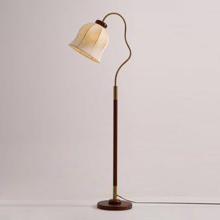 Elveielle Lampadaire en Bois Classique
