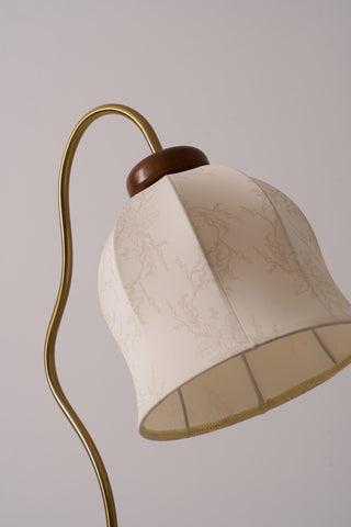 Elveielle Lampadaire en Bois Classique