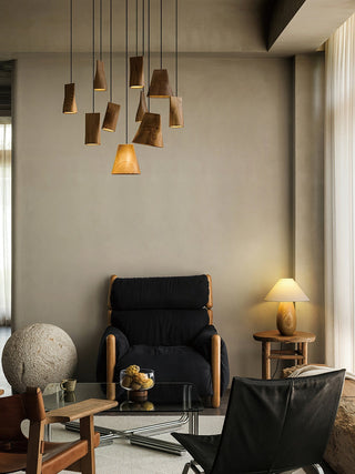 Ivarara Suspension Bois Asymétrique