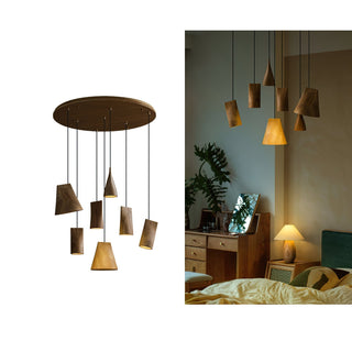 Ivarara Suspension Bois Asymétrique