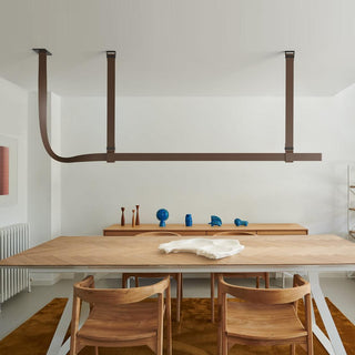 Arcadia Suspension Moderne en Cuir-Luire