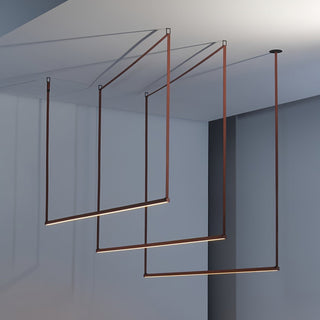 Gideon Suspension Linéaire Minimaliste en Métal-Luire