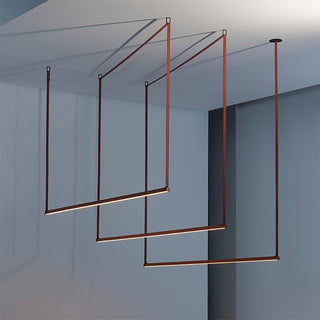 Gideon Suspension Linéaire Minimaliste en Métal-Luire