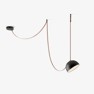 Cog Suspension Moderne Minimaliste en Cuir