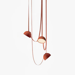 Cog Suspension Moderne Minimaliste en Cuir