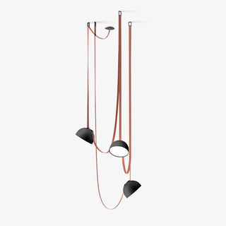 Cog Suspension Moderne Minimaliste en Cuir