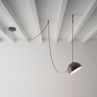 Cog Suspension Moderne Minimaliste en Cuir