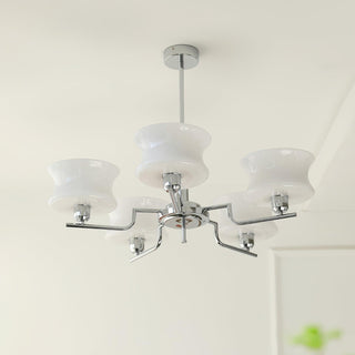 Lustra Lustre en Verre Vintage Doré Naturel